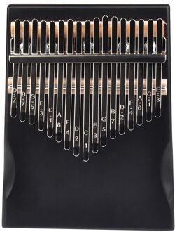 17 Toetsen Grenen Hout Duim Vinger Piano Kalimba Muziekinstrument Afrikaanse Sanza Mbira Met Tuning Tool Sticker Voor Beginner Kids enkel en alleen A Kalinba