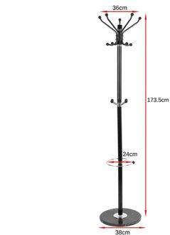 170Cm Jas Houder Stand Metalen Haken Rack Kids Volwassen Boom Hoed Paraplu Doek Vloer Hanger Opslag Houder Woonkamer meubels
