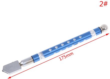 170Mm Diamond Glass Cutter 6-12Mm Professionele Draagbare Wiel Blade Diy Tegel Spiegel Craft Cutting handgereedschap Blauw