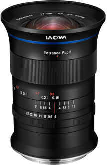 17mm F/4.0 GFX Zero-D voor Fujifilm GFX