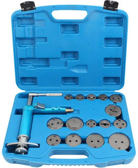 17PCS Brake Piston Reset Set Disc Brake Caliper Tool Kit Front And Rear Brake Piston Compression Tool Car Mechanic Tool Set
