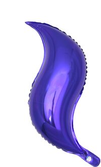 18 24 36 Inch S-Vormige Folie Ballon Diy Mermaid Staart Bloem Opblaasbare Lucht Ballons Kinderen Verjaardagsfeestje Supplies bruiloft Decor paars / 36 duim
