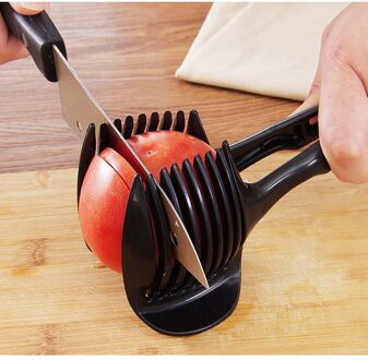 18.5*8Cm Fruit Groente Gereedschap Handheld Circulaire Mode Citroen Plakjes Tomaat Snijmachines Sep28