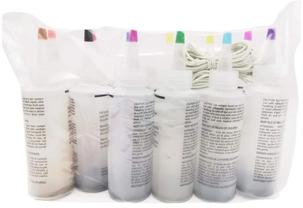 18 Colors /12 Colors 1 Set Tie-dye Kit Fabric Textile Diy Design Safe Non Toxic Permanent Dyes