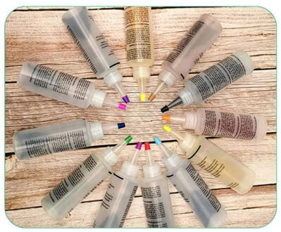 18 Flessen Tie-Dye Kit Katoen Linnen Kleding Kleurstoffen Niet Giftig Diy Dye Kit Verf Kleuren Kunst kleding Voor Kleurstoffen Verf D3 12 kleuren