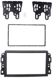 18 Gratis 2Din Auto Dvd Frame, Audio Fitting Adapter, Dash Trim Kits, fascia Panel Voor Chevrolet Captiva/Lova/Sentra Dubbele Din Radi