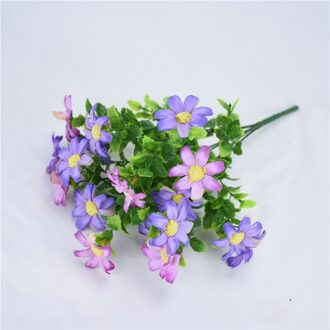 18 Heads/Boeket Kleine Bud Zou Ju Simulatie Zijde Bloem Roos Diy Bruiloft Thuis Kerst Decoratie Bloem rose Gif 2