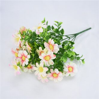 18 Heads/Boeket Kleine Bud Zou Ju Simulatie Zijde Bloem Roos Diy Bruiloft Thuis Kerst Decoratie Bloem rose Gif 3