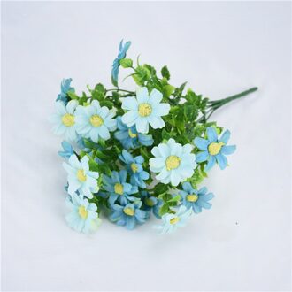 18 Heads/Boeket Kleine Bud Zou Ju Simulatie Zijde Bloem Roos Diy Bruiloft Thuis Kerst Decoratie Bloem rose Gif