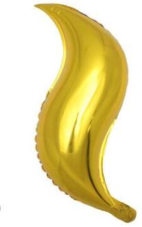18 Inch S Vormige Ballonnen goud