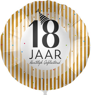 18 jaar van harte gefeliciteerd