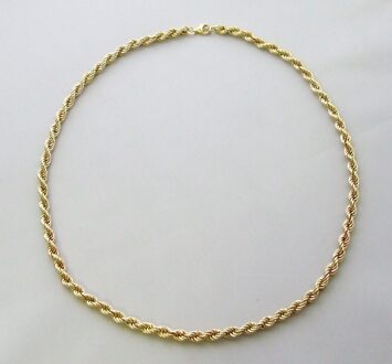 18 karaat gouden collier