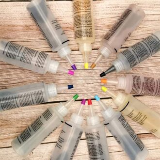 18 Kleur Tie-Dye Kit Katoen Linnen Kleding Kleurstoffen Niet Giftig Diy Dye Kit Verf Kleuren Kunst kleding Voor Kleurstoffen Schilderen Tool D3 12 kleuren