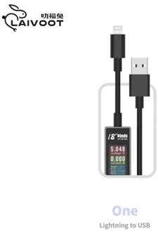 18 Soorten Av-Lijn Intelligente Detectie Opladen Data Lijn 1.0M Swipe Huidige Detectie Gegevens Naar Monitor Quick Opladen lightning USB