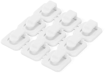 18 stuks Adhesive DIY Kabel Clip Tafel Opslag Draad Organisator Mini Home Klem wit