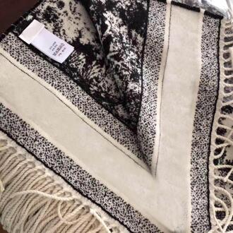 180*70 Cm Kasjmier Lange Sjaal Voor Vrouwen Bos Sjaal Herfst Winter balck