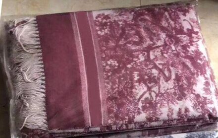 180*70 Cm Kasjmier Lange Sjaal Voor Vrouwen Bos Sjaal Herfst Winter rood