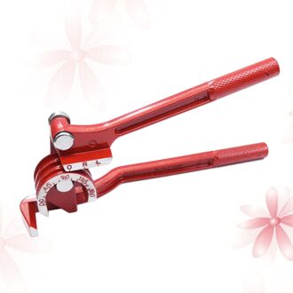 180 Graden Airconditioning Koperen Buis Aluminium Buis Drie-Slot Handleiding Buis Buigen Machine (Rood)