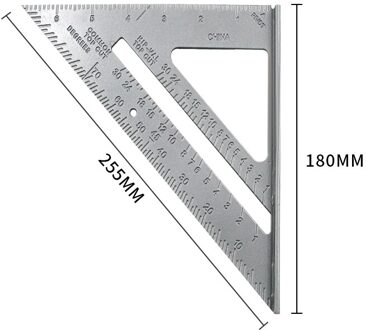 180 Graden Verstelbare Gradenboog Rvs Hoek Gauge Ronde Hoofd Schuifmaat Meten Heerser 0-150Mm Heerser Goniometer 18x18x25.2cm