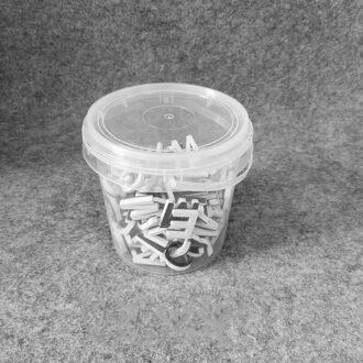 180 Pcs Diy Magneet Letters Muur Alfabet Koelkast Stickers Koelkast Magneet Sticker Schuim Zwarte En Witte Letters white2