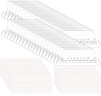 180 Sets 2 Inch Opknoping Map Tabs En Inserts Voor Snelle Identificatie Van Opknoping Bestanden Opknoping Bestand Inserts