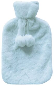 1800Ml Leuke 2 Ballen Pluche Cover Water Fles Anti-Brandwonden -Water Zak Water Vullen handwarmer Voor Slaapzaal Kantoor Thuis