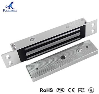 180Kg/350LBs Professionele Elektromagnetische Lock Van Toegangscontrole Systeem Elektrische Magnetische Deurslot Voor Enkele Deur Embedded Install