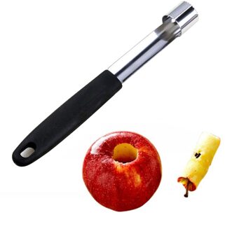 180Mm (7 '') apple Corer Pitter Peer Bell Twist Fruit Stoner Core Seed Remover Peper Verwijderen Pit Keuken Tool Gadget