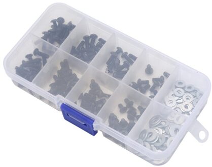 180Pcs Universele Schroeven Box Set Voor 1/10 Hsp Traxxas Tamiya Hpi Kyosho D90 SRC10 Afstandsbediening Rc Model Auto onderdelen