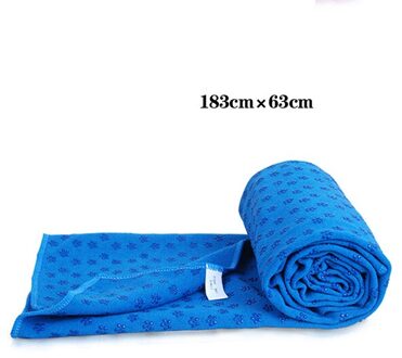 183*63Cm Yoga Handdoek Mat Non Slip Eenvoudige Reiniging Draagbare Reizen Sport Fitness Oefening Yoga Pilates Mat Deken 2Mm Dikte # Een