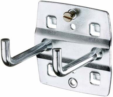 1879170 Gereedschaphaak, dubbel, haakeinde haaks 50x6 mm