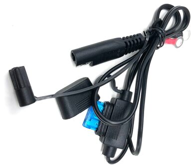 18AWG Sae Uitbreiding Connector Kabel Met Ring Terminal Batterij Oplader Quick Disconnect 15A Zekering Koord Voor Motorfiets Auto Tractor
