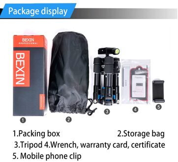 18Cm-48Cm Aluminiumlegering Professionele Camera Statief Met Universele Bal Hoofd Flexibele Stand Voor Dslr Dv Camera telefoons MS-08