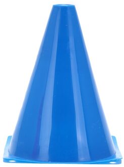 18Cm 7Inch Voetbal Training Verkeer Kegels Activiteit Kegels Schaatsen Skateboard Voetbal Training Multipurpose Sport Apparatuur blauw