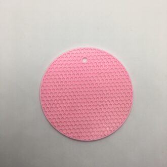 18Cm Ronde Hittebestendige Siliconen Mat Drink Cup Onderzetters Antislip Pannenlap Tafel Placemat Keuken Accessoires