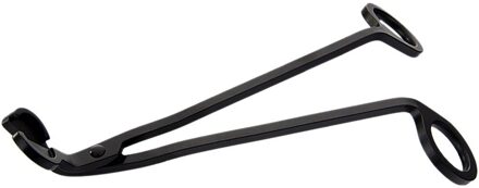 18Cm Rvs Kaars Wieken Trimmer Olie Lamp Trim Schaar Cutter Snuiters Tool Haak Clipper #40