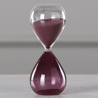 18H006 Handgeblazen Timer Klok Magnetische Glas Zandloper Ampulheta Ambachten Zand Klok Zandloper Timer