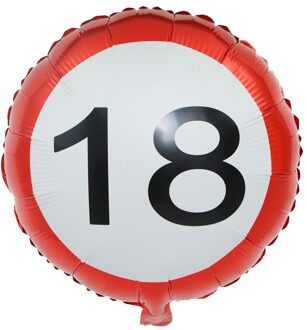 18Inch Rood Nummer 18 30 40 50 60 Folie Ballonnen Wedding Event Kerstmis Halloween Festival Verjaardagsfeestje B8-1