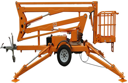 18m Hydraulic Electric Boom Lift for Maintenance