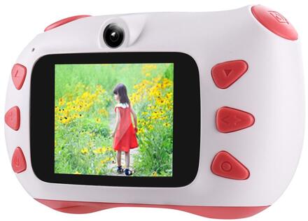 18MP Schattige Mini Kinderen Camera Cartoon 2.0 Inch Ips Scherm Hd 1080P Digitale Vlog Camera Educatief Speelgoed Voor Kinderen wit