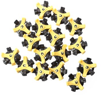 18Pcs Golf Schoenplaten Schoen Spikes Schroef Studs Accessoires Golf Schoenen Spikes Golf Training Aids