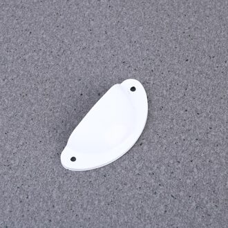 18Pcs Retro Halve Cirkel Handvat Praktische Kast Pull Handvat Duurzaam Lade Handvat Voor Thuis Dagelijks Gebruik (Groen Brons) wit