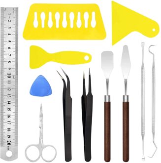 18Pcs Scrapbooking Papier Tool Set, Hand-Cut Paper Diy Zelfgemaakte Wenskaart Scrapbooking Sets Belettering Accessoires Handmad