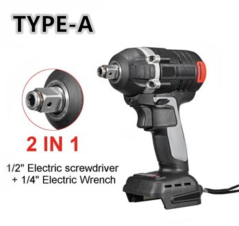 18V 800Nm Elektrische Sleutel Borstelloze Impact Oplaadbare 1/2 Socket Draadloze Wrench Power Tool Voor Makita Batterij DTW285Z type A