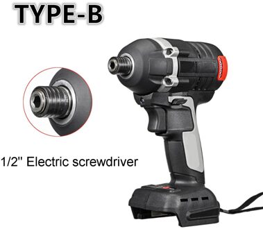 18V 800Nm Elektrische Sleutel Borstelloze Impact Oplaadbare 1/2 Socket Draadloze Wrench Power Tool Voor Makita Batterij DTW285Z type B