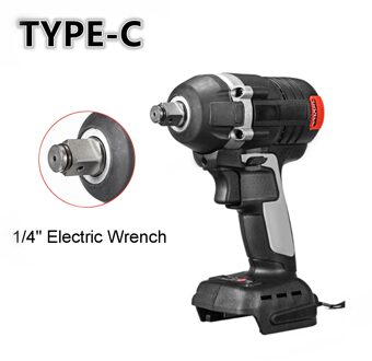 18V 800Nm Elektrische Sleutel Borstelloze Impact Oplaadbare 1/2 Socket Draadloze Wrench Power Tool Voor Makita Batterij DTW285Z type C