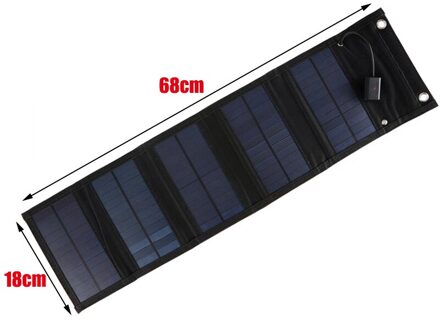 18W 30W Opvouwbare Usb Zonnepaneel Zonnecel Draagbare Vouwen Waterdicht Zonnepaneel Outdoor Mobiele Power Batterij lader