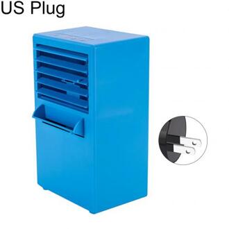 18W Krachtige Koeling Wind Tafel Luchtkoeler Luchtbevochtiger Purifier Voor Home Office US plug blauw