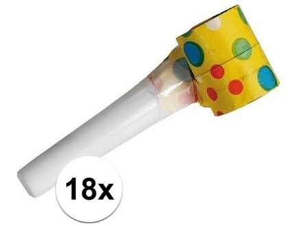 18x Papieren roltongen 35 cm