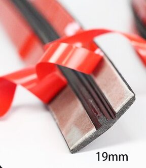 19/14Mm Auto Dak Rand Flexibele Voorruit Zonnedak Rubberen Afdichting Trim Voorruit Afdichting Waterdichte Strip Adhesive 19mm 4.5M 15Ft